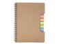 Blocnotes Seeky cu spirala si notite adezive - exterior