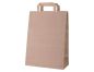Sacosa hartie Boutique - maro
